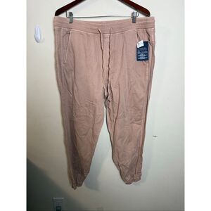 GAP Women’s Rib Pull-On Joggers – Dusty Rose, Size XL NWT